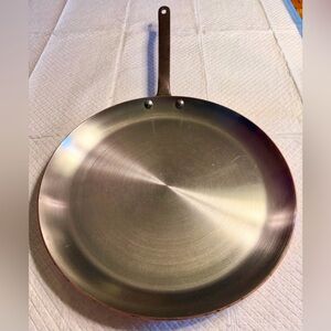 Mauviel 12 inch Diameter Copper Crepe Pan-